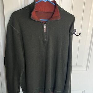 Sundance true grit reversible long sleeve quarter zip